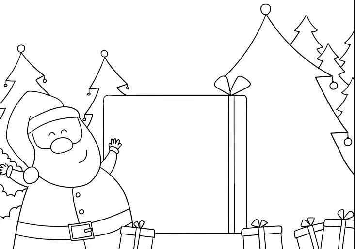 英文圣诞节手抄报一等奖-图4