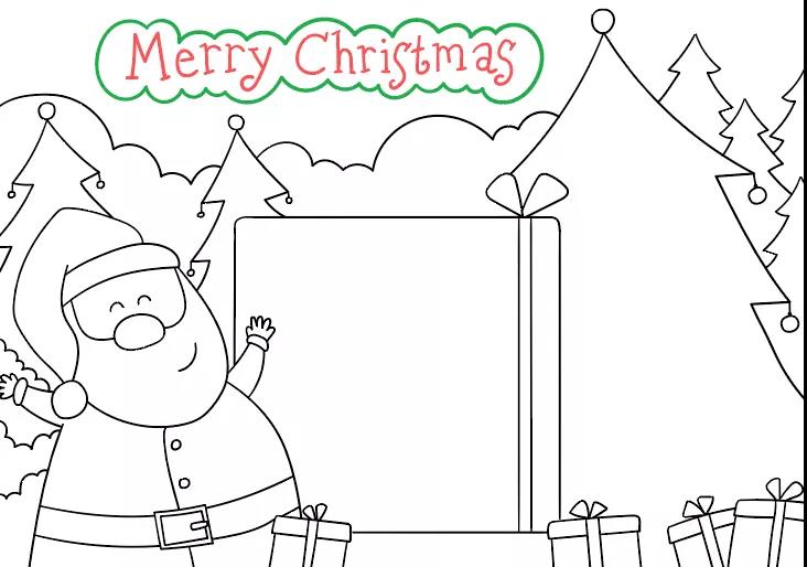 英文圣诞节手抄报一等奖-图5