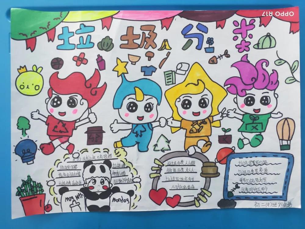 垃圾分类儿童画简单又漂亮-图4