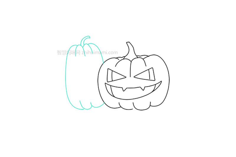 一步一步学画万圣节南瓜灯-图6