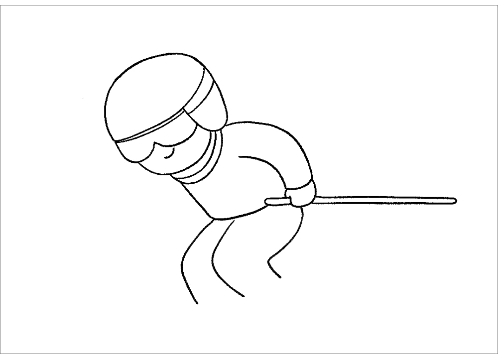 2022北京冬奥会主题画画法教程-图6
