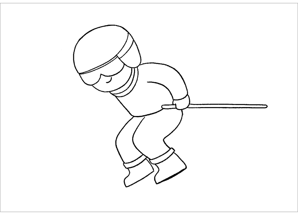 2022北京冬奥会主题画画法教程-图7