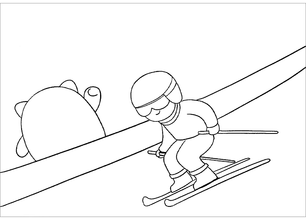 2022北京冬奥会主题画画法教程-图10