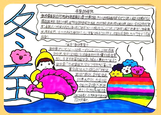 二十四节气-冬至手抄报图片及内容-图2