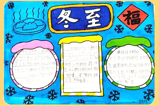 二十四节气-冬至手抄报图片及内容-图3