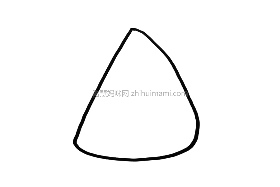 卡通西瓜怎么画-图1