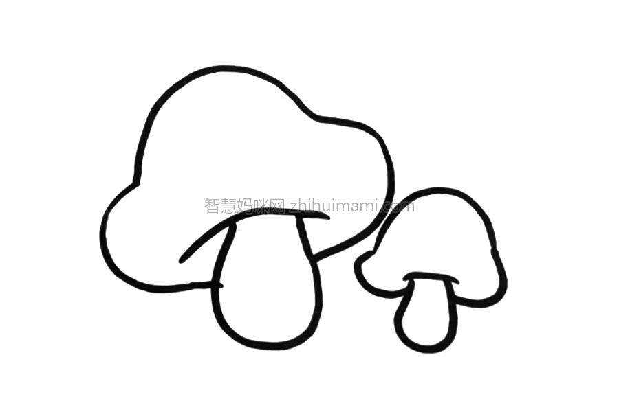 蘑菇怎么画-图3