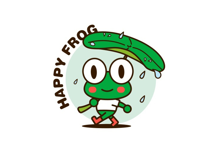 步骤3：淋雨小青蛙