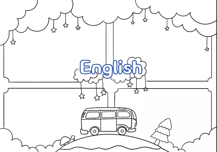 初中英语手抄报简单漂亮-图5