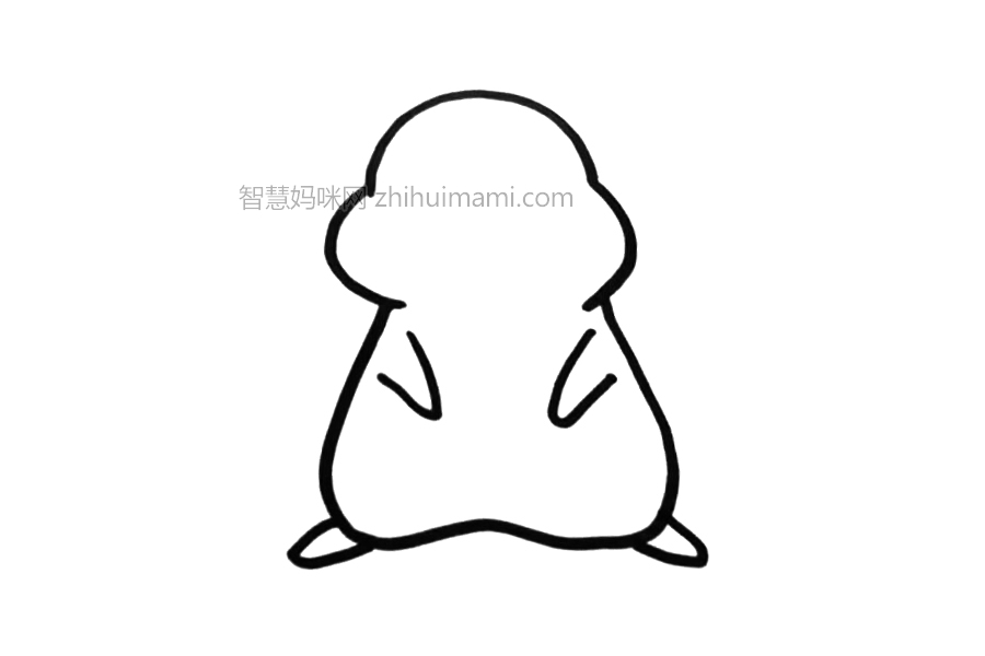 皮卡丘的画法步骤-图3