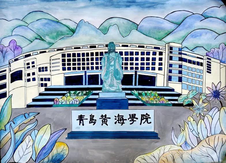 校风校训儿童画图片-图1