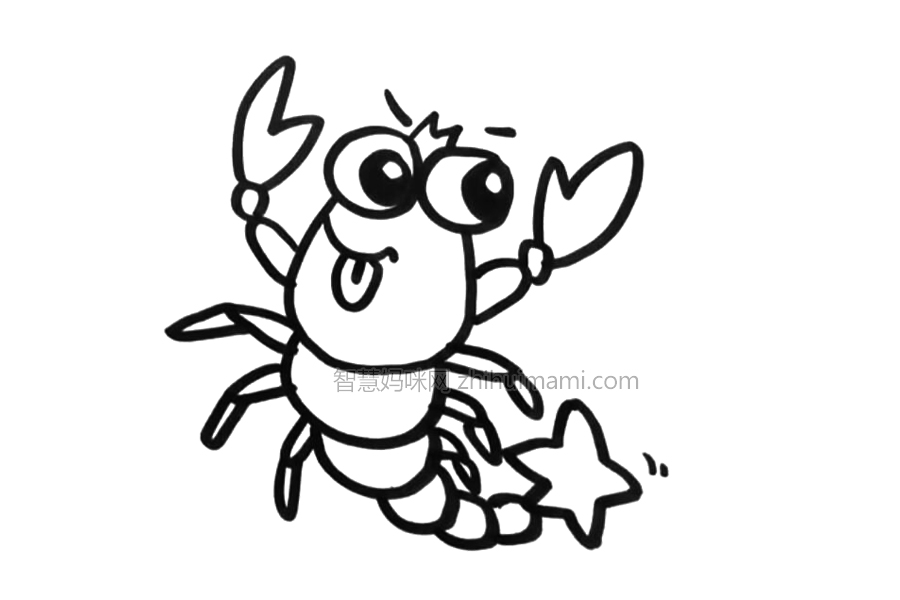 可爱的蝎子怎么画-图4