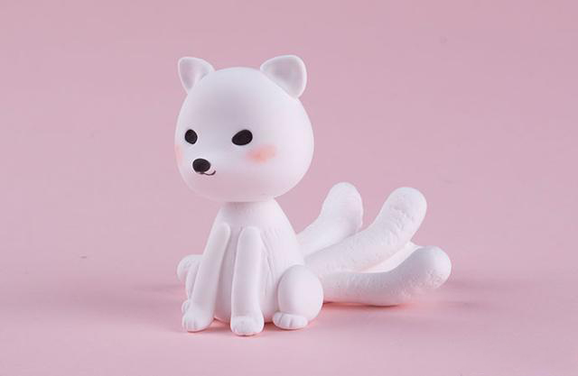 九尾狐粘土教程