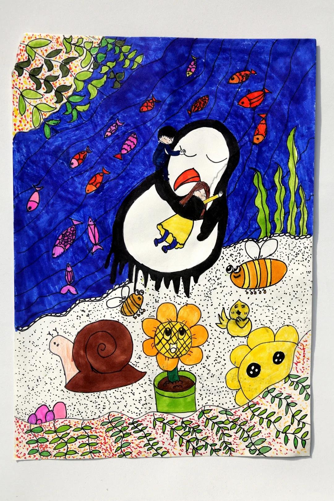 保护环境人人有责主题绘画