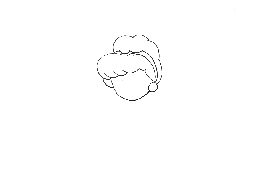 漂亮的灰姑娘简笔画画法教程-图1