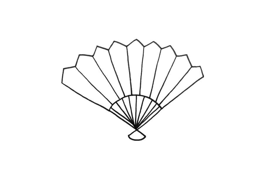 扇子怎么画-图4