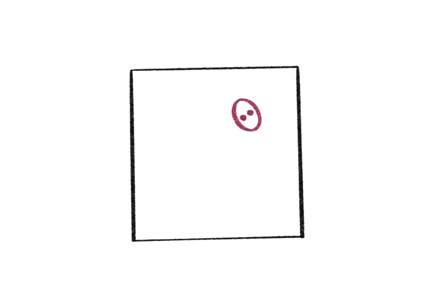 小猪佩奇的简单画法步骤-图1