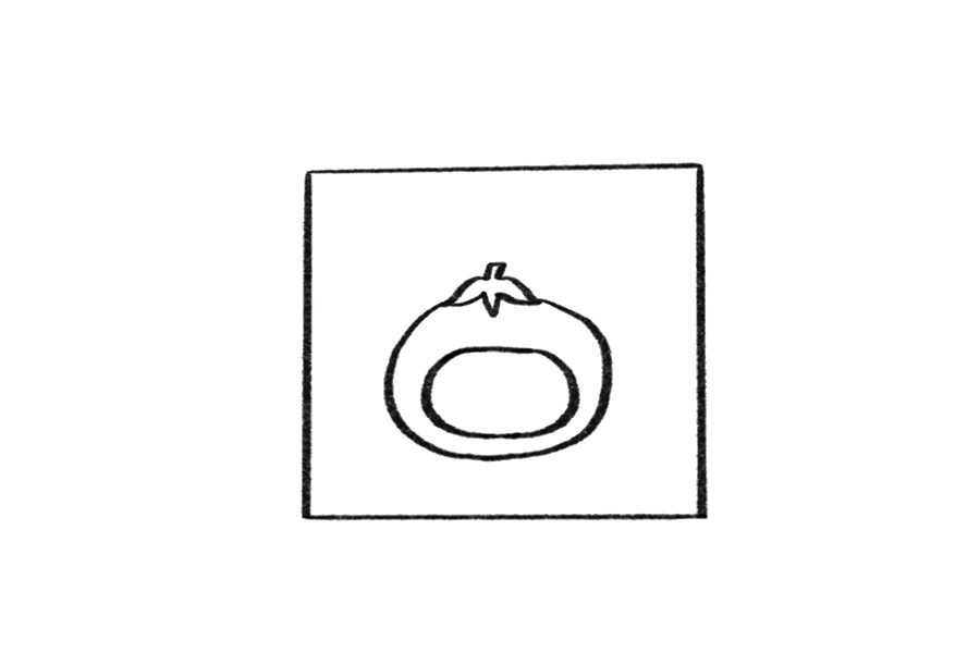 橘子宝宝简笔画画法步骤-图4