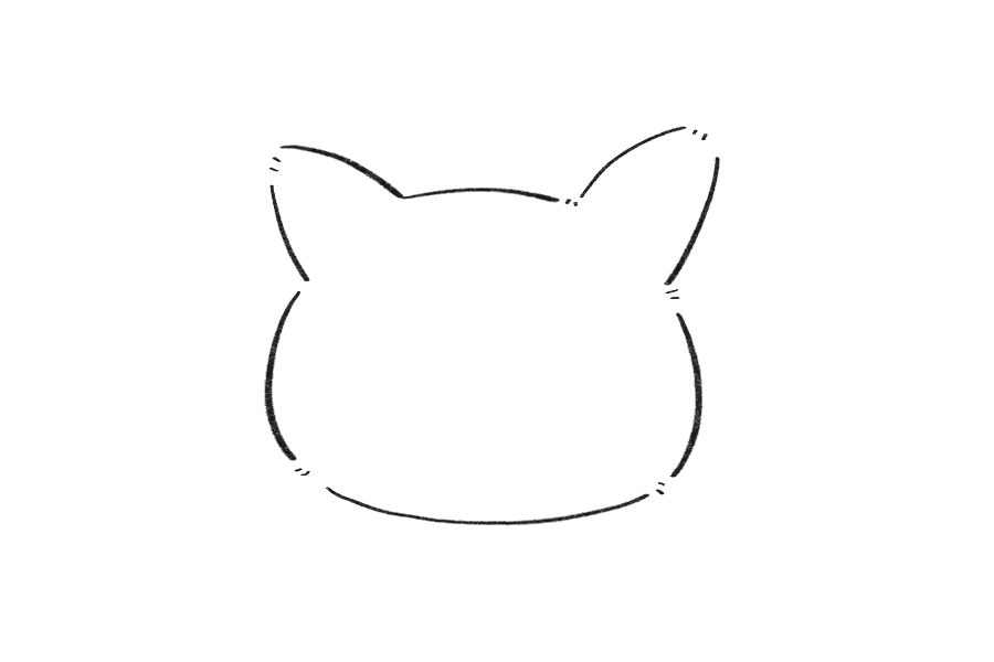 新年旺柴犬简笔画教程-图3