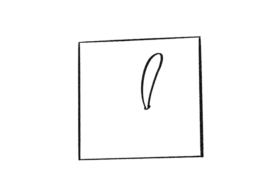 抠门蟹老板简笔画画法步骤-图1