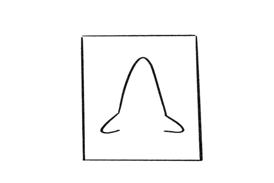 可爱派大星简笔画画法步骤-图2