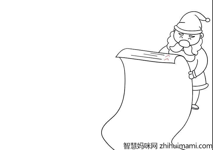 最新圣诞节主题手抄报-图1