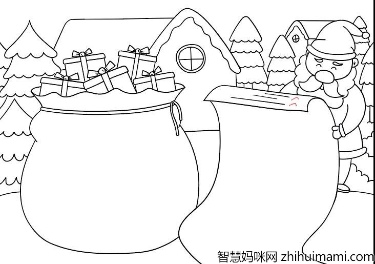 最新圣诞节主题手抄报-图4