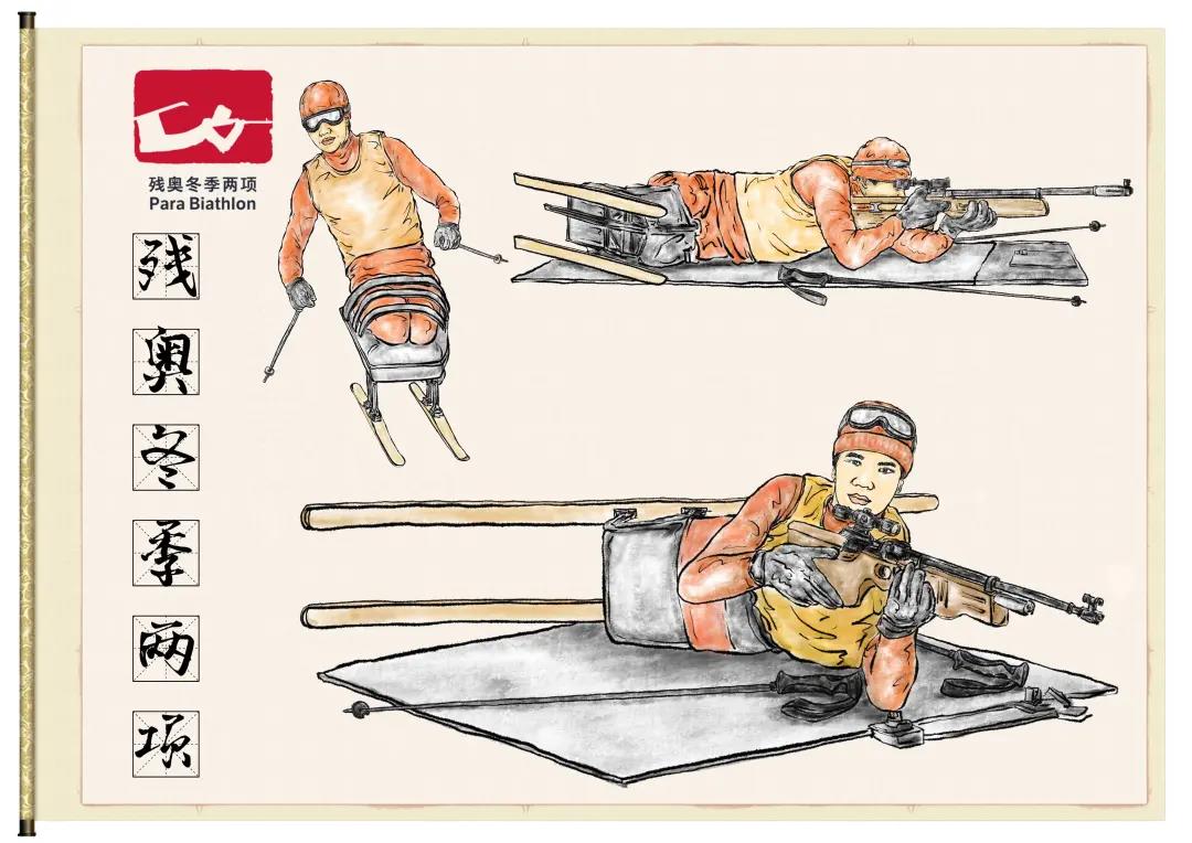 步骤6：残奥冬季两项