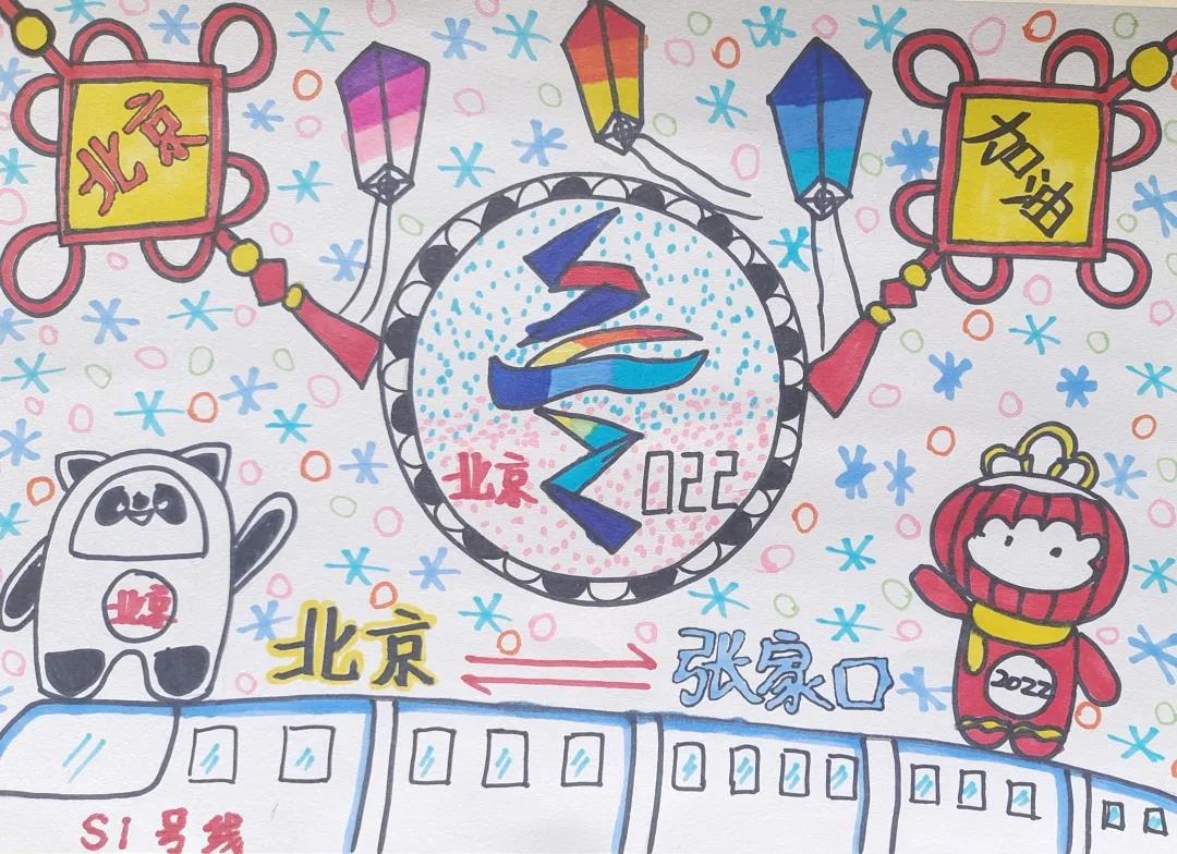 三年级迎冬奥主题创意画-图7
