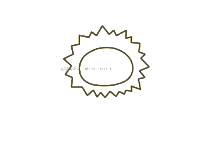 可爱小狮子的简单画法-图2