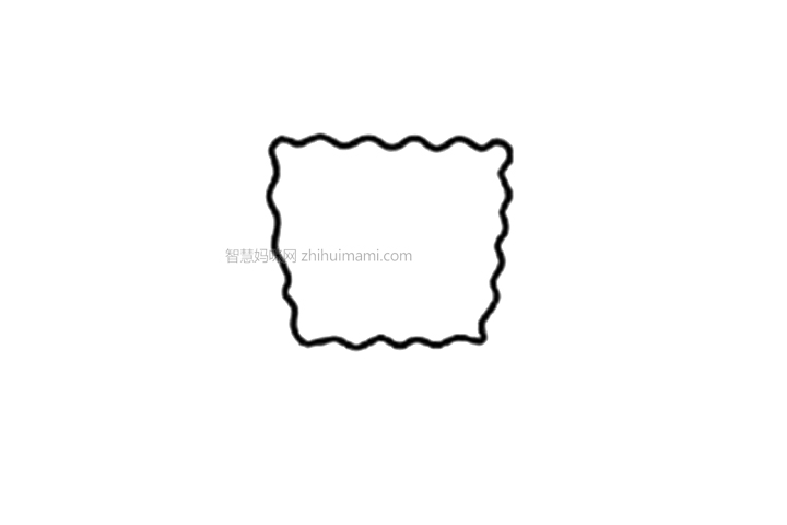 海绵宝宝的简单画法教程-图1