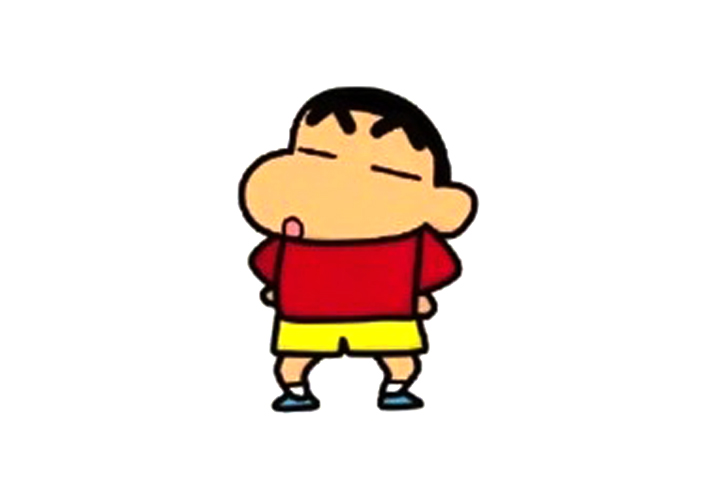 蜡笔小新怎么画