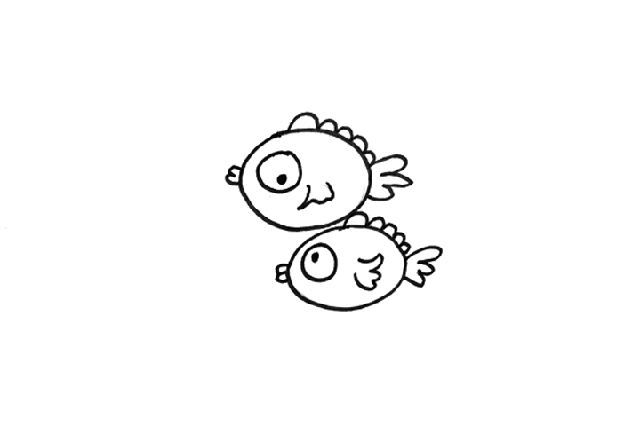 双鱼座怎么画-图3