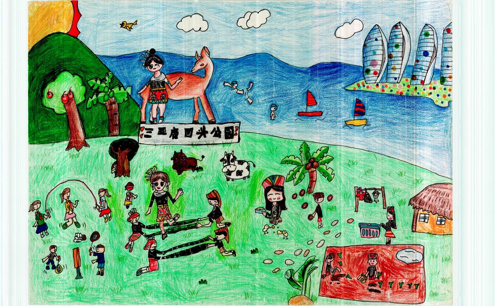 步骤3：三亚风情2