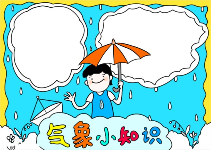 气象小知识手抄报简单好看-图4