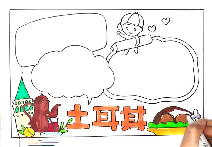 简单的土耳其手抄报-图3