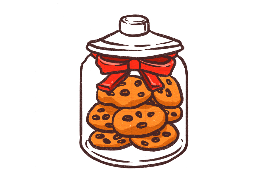 一瓶小饼干简笔画教程-图8