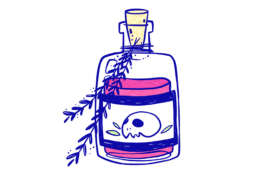 超强香水简笔画教程