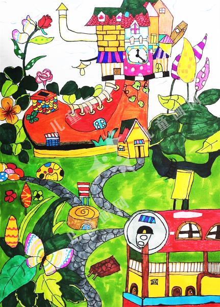 创意画-鞋子的遐想