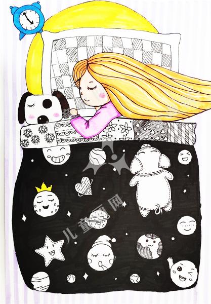 儿童创意作品-梦