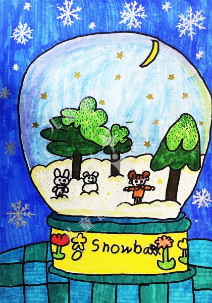 漂亮儿童创意画-愿望