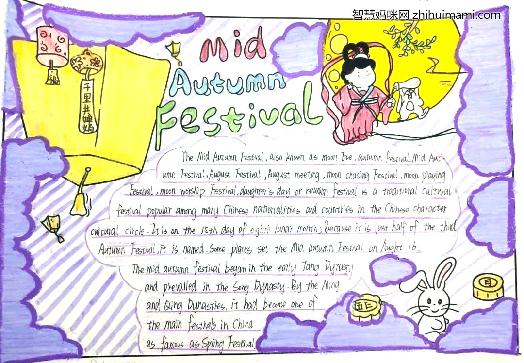 第九届校园英语节手抄报绘画-图6