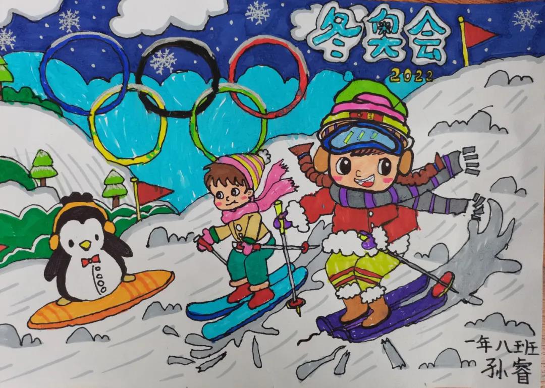 相约北京2022绘画作品-图7