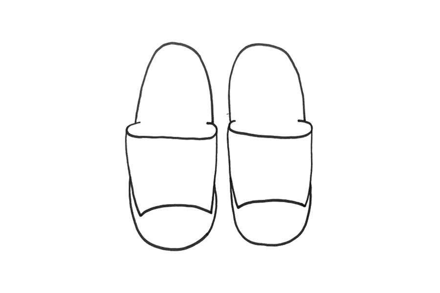 拖鞋怎么画-图1