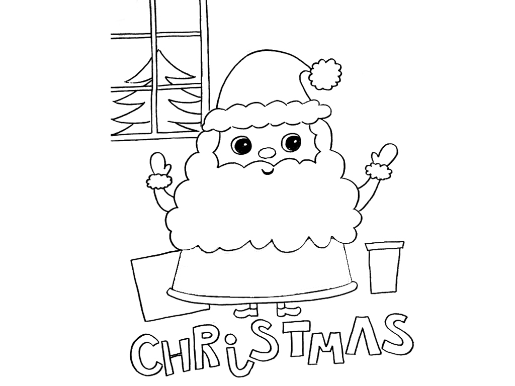 超简单的圣诞老人简笔画教程-图4