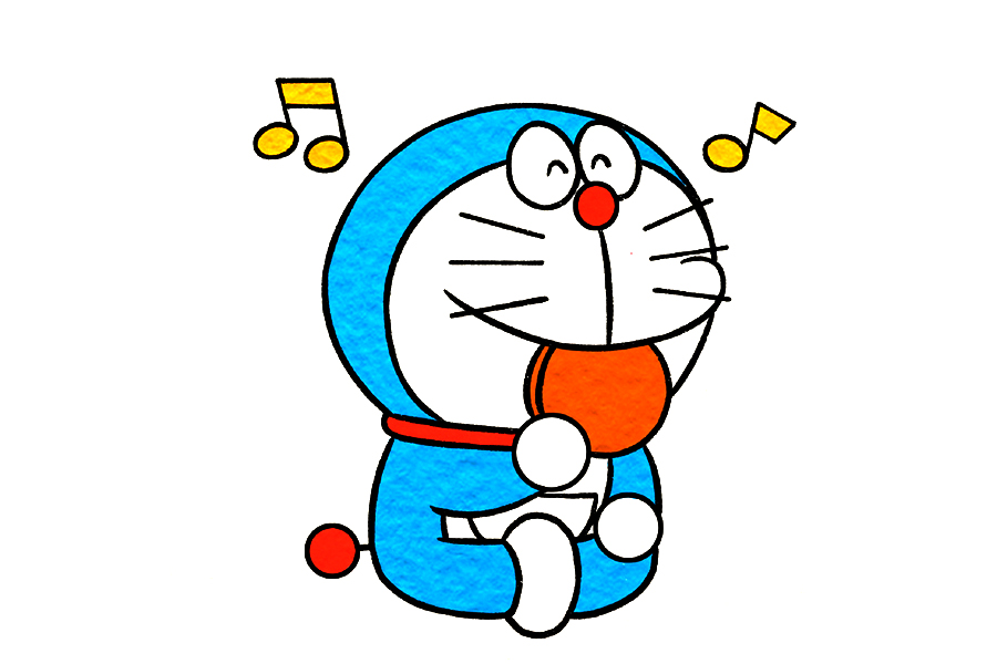 可爱的哆啦A梦怎么画