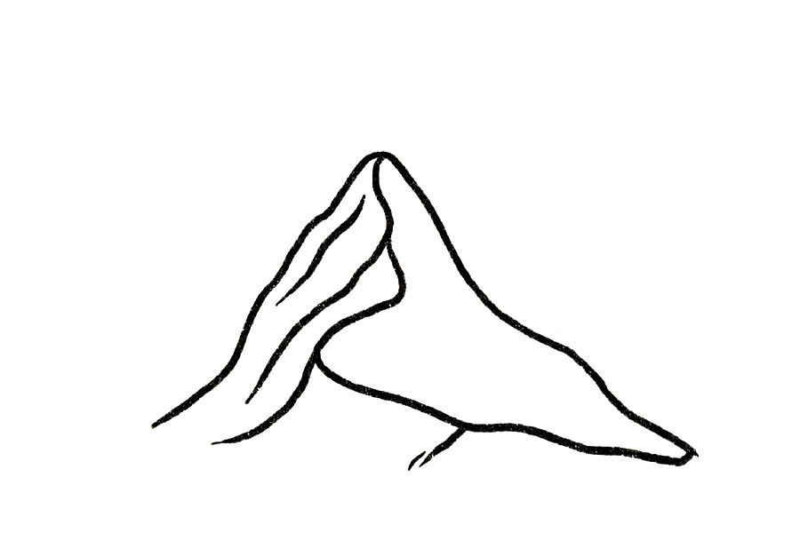 山丘怎么画-图4