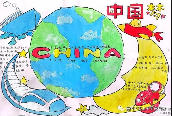 中国梦我的梦主题手抄报-图4