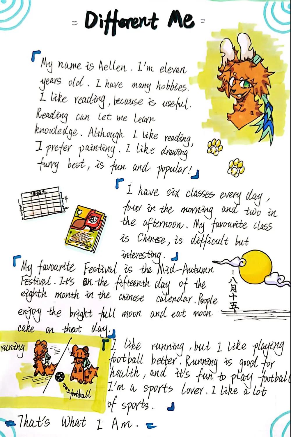 英语艺术节手抄报简单又漂亮-图4