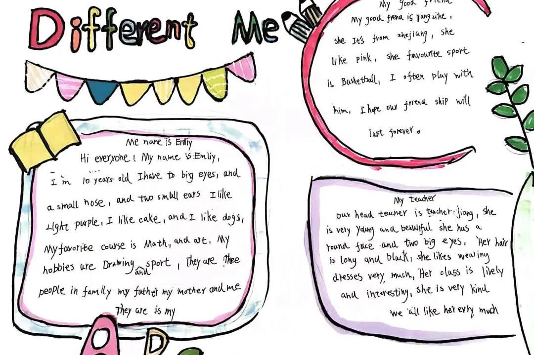 英语艺术节手抄报简单又漂亮-图5